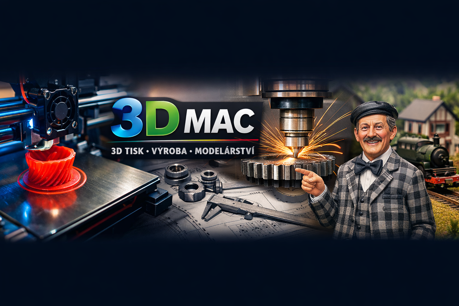 3DMAC Tisk, výroba, modelářství